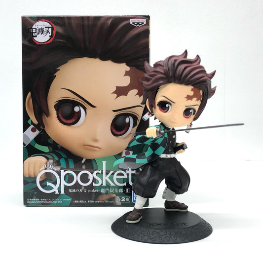 [Used] Demon Slayer: Kimetsu no Yaiba Figure Kamado Tanjiro Q posket A Normal Color 2588650 [Figure] [Kakogawa Logistics] 