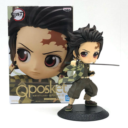 [Used] Demon Slayer: Kimetsu no Yaiba Figure Kamado Tanjiro Q posket B Sepia Color 2588650 [Figure] [Kakogawa Logistics] 
