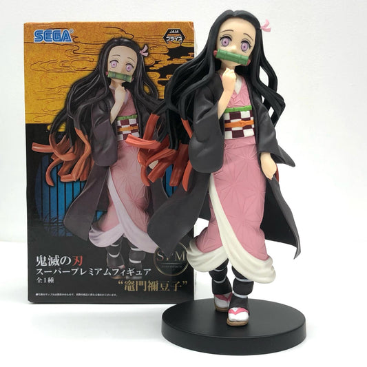 【中古】 竈門禰豆子「鬼滅の刃」スーパープレミアムフィギュア”竈門禰豆子”【フィギュア】