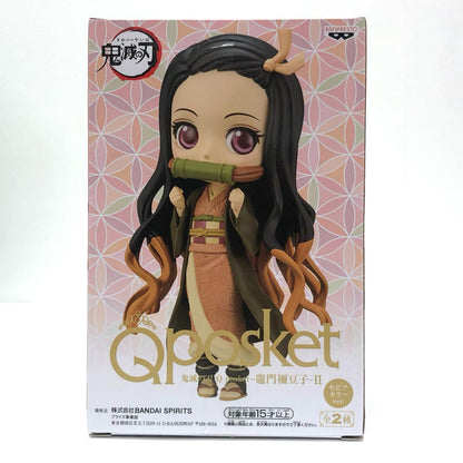 【中古】 竈門禰豆子B(セピアカラー)「鬼滅の刃」Qposket-竈門禰豆子-II【フィギュア】【飾磨店】