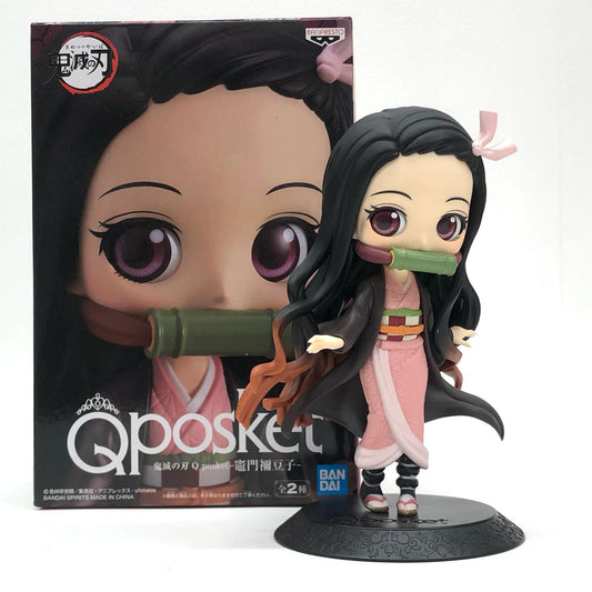 【中古】 鬼滅の刃 フィギュア 竈門禰豆子 Q posket A  ピンク 82395【フィギュア】【加古川物流】