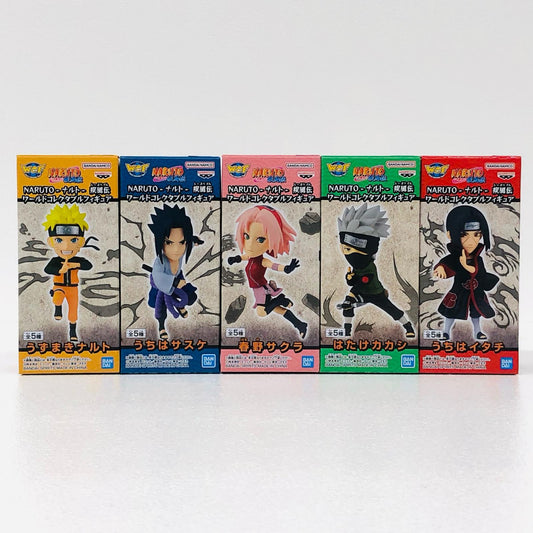 全5種セット「NARUTO-ナルト-疾風伝」WCF【フィギュア】