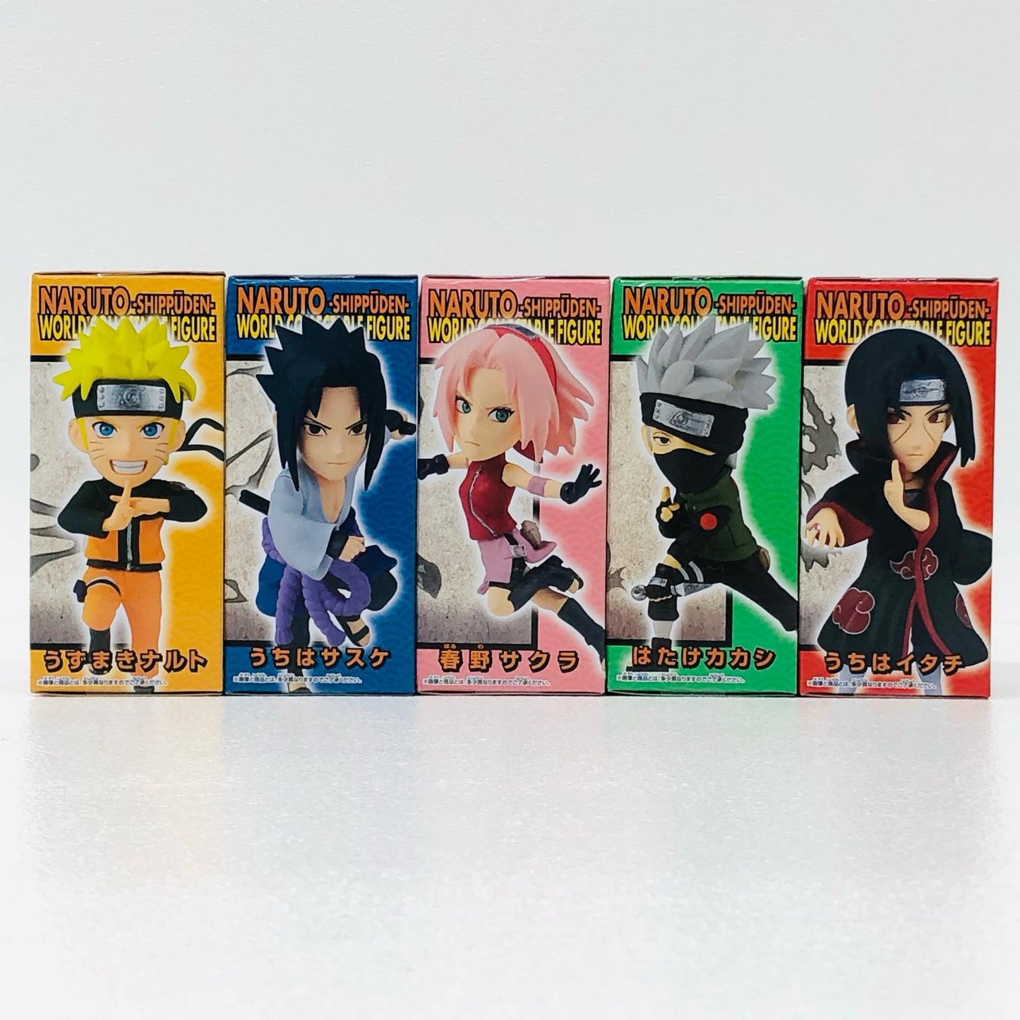 全5種セット「NARUTO-ナルト-疾風伝」WCF【フィギュア】