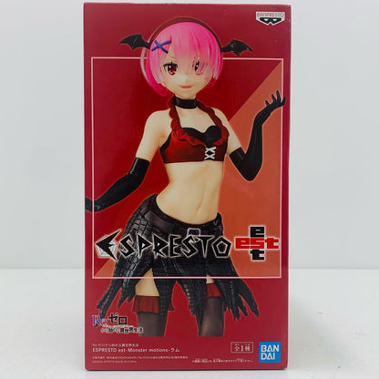 【中古】 ラム「Re：ゼロから始める異世界生活」ESPRESTOest-Monstermotions-ラム Re：ゼロ フィギュア ラム ESPRESTOest Monster motions 2570323【フィギュア】【飾磨店】