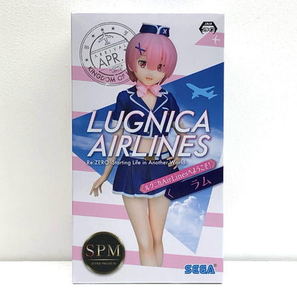 [Used] Re:ZERO -Starting Life in Another World- Figure Ram Premium Welcome to Lugnica Airlines 1035463 [Figure] [Kakogawa Logistics] 