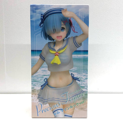 【中古】 レム～マリンルックver.～プレシャスフィギュア「Re：ゼロから始まる異世界生活」【フィギュア】