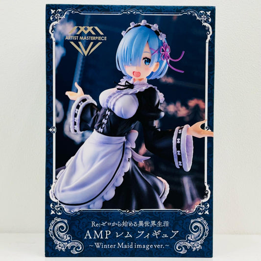【中古】 レム「Re：ゼロから始める異世界生活」AMPレムフィギュア～WinterMaidimagever.～【フィギュア】【飾磨店】