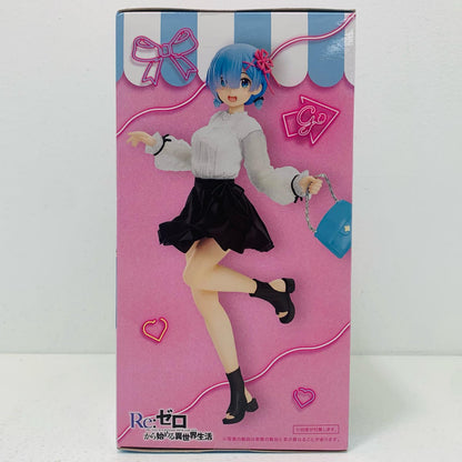 【中古】 レム～おでかけコーデver.～Renewal-プレシャスフィギュア「Re：ゼロから始める異世界生活」【フィギュア】【飾磨店】