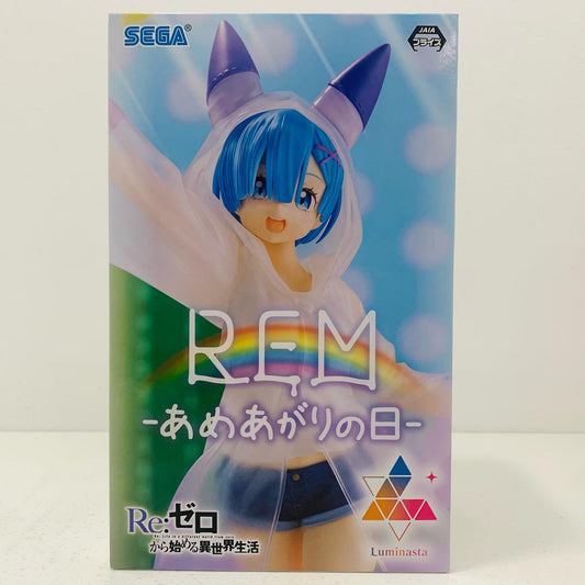 【中古】 レム「Re：ゼロから始める異世界生活」Luminastaフィギュア“レム”-あめあがりの日-【フィギュア】【飾磨店】