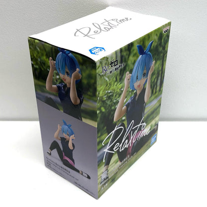 【中古】 レム「Re：ゼロから始める異世界生活」-Relaxtime-レムTrainingstylever.【フィギュア】【加古川物流】