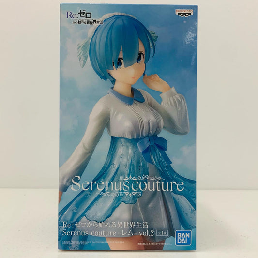 【中古】 レム「Re：ゼロから始める異世界生活」Serenuscouture-レム-vol.2 Re：ゼロ フィギュア レム Serenus couture vol.2【フィギュア】【飾磨店】