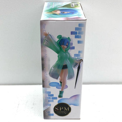 【中古】 レムあめの日Ver.スーパープレミアムフィギュア「Re：ゼロから始める異世界生活」【フィギュア】【加古川物流】