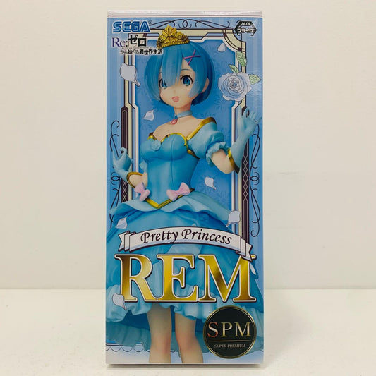 【中古】 レムPrettyPrincessVer.スーパープレミアムフィギュア「Re：ゼロから始める異世界生活」【フィギュア】【飾磨店】