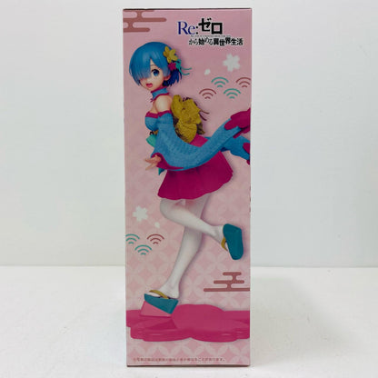 【中古】 レム～SAKURAver.～Renewalプレシャスフィギュア「Re：ゼロから始める異世界生活」【フィギュア】【飾磨店】