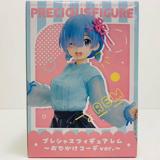 【中古】 レム～おでかけコーデver.～プレシャスフィギュア「Re：ゼロから始める異世界生活」【フィギュア】