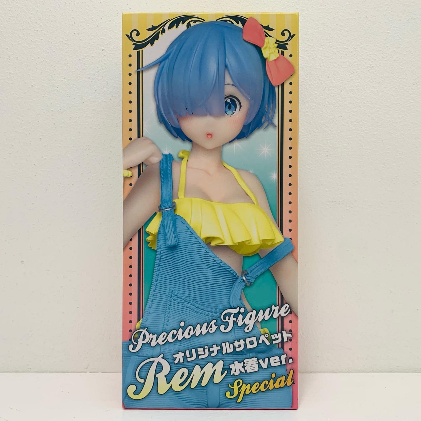 レム～オリジナルサロペット水着Ver.Special～セガ限定プレシャスフィギュア「Re：ゼロから始める異世界生活」【フィギュア】