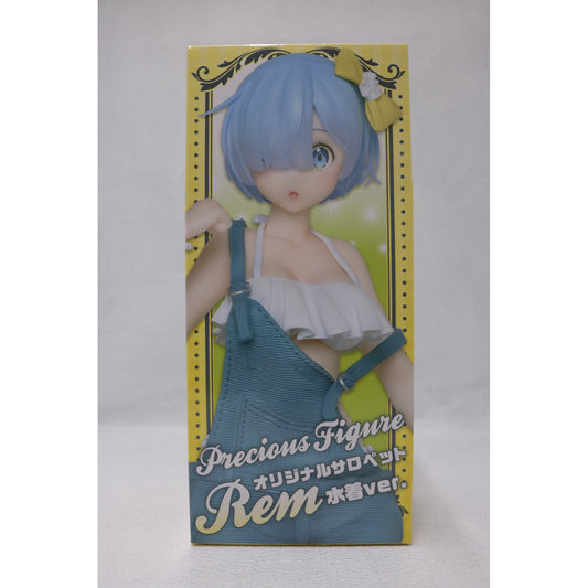 【中古】 レム～オリジナルサロペット水着Ver.～プレシャスフィギュア「Re：ゼロから始める異世界生活」【フィギュア】【飾磨店】
