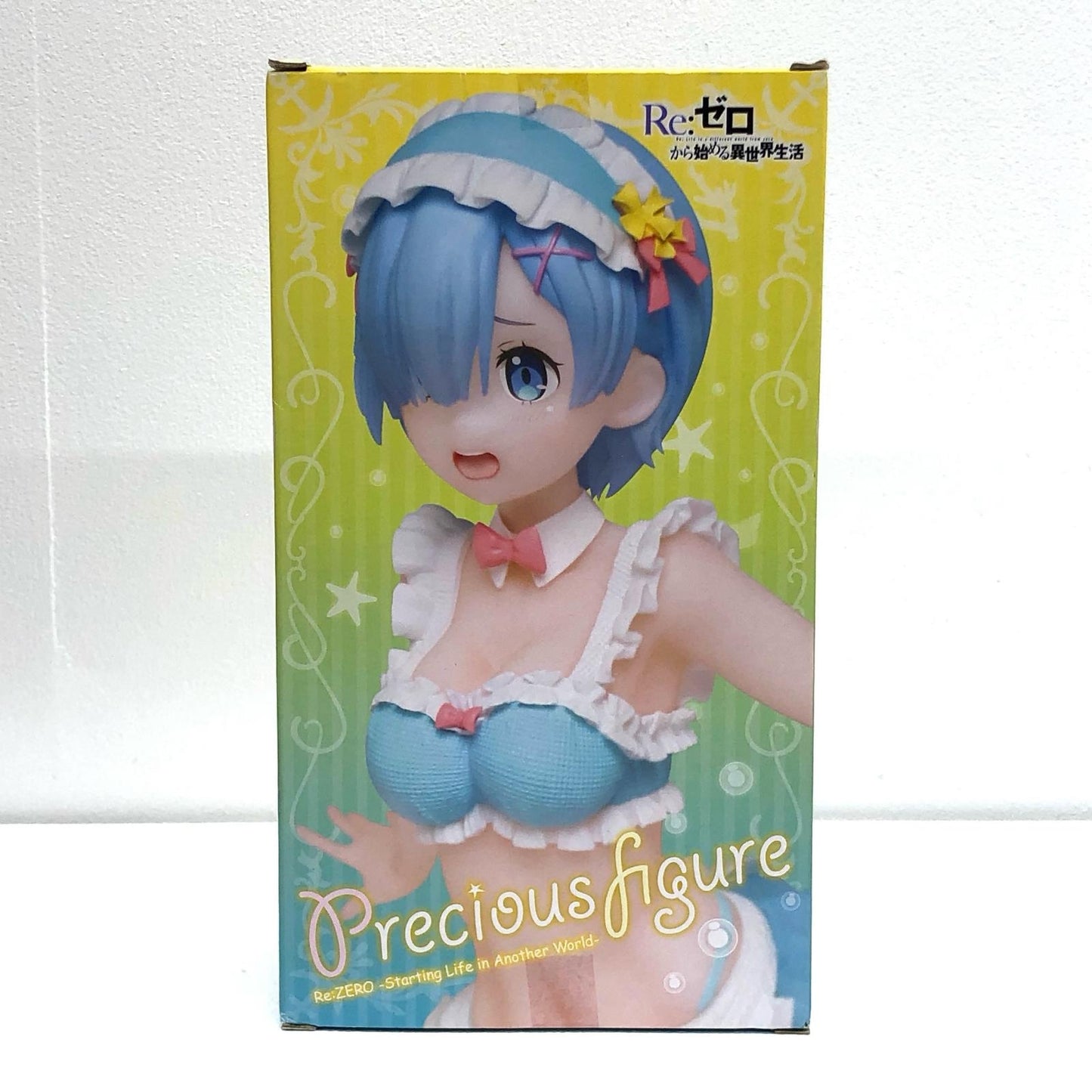 【中古】 レム「Re：ゼロから始める異世界生活」プレシャスフィギュアレム～オリジナルメイド水着ver.～【フィギュア】【飾磨店】