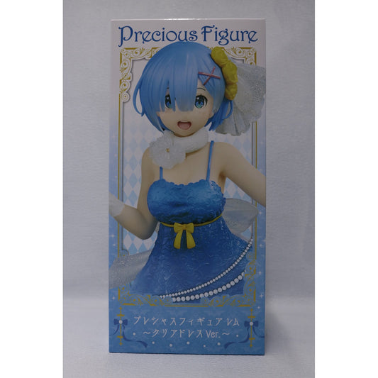 【中古】 レム～クリアドレスver.～プレシャスフィギュア「Re：ゼロから始める異世界生活」【フィギュア】【飾磨店】
