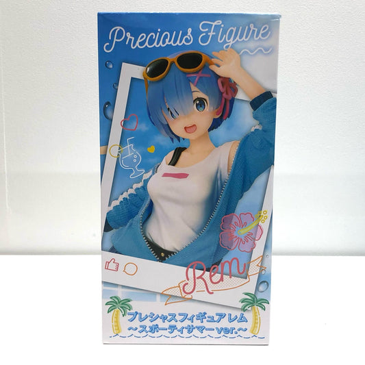 【中古】 レム～スポーティサマーver.～プレシャスフィギュア「Re：ゼロから始める異世界生活」【フィギュア】【飾磨店】
