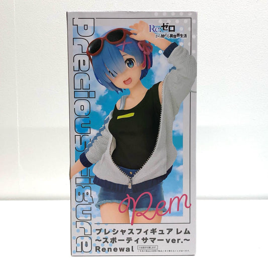 【中古】 レム～スポーティサマーver.～Renewalプレシャスフィギュア「Re：ゼロから始める異世界生活」【フィギュア】【飾磨店】
