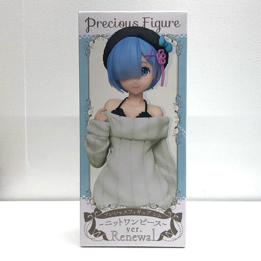 【中古】 レム～ニットワンピースver.～Renewal～プレシャスフィギュア「Re：ゼロから始める異世界生活」【フィギュア】