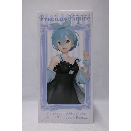 【中古】 レム～ルームウェアver.～Renewalプレシャスフィギュア「Re：ゼロから始める異世界生活」【フィギュア】【飾磨店】