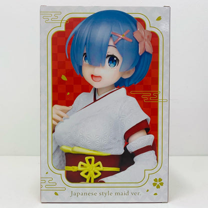 【中古】 レム～和風メイドver.～Renewalプレシャスフィギュア「Re：ゼロから始める異世界生活」【フィギュア】【飾磨店】