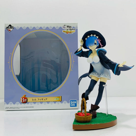 【中古】 B賞レム-フィギュア「snowwhitelifever./一番くじRe：ゼロから始める異世界生活」【フィギュア】【飾磨店】