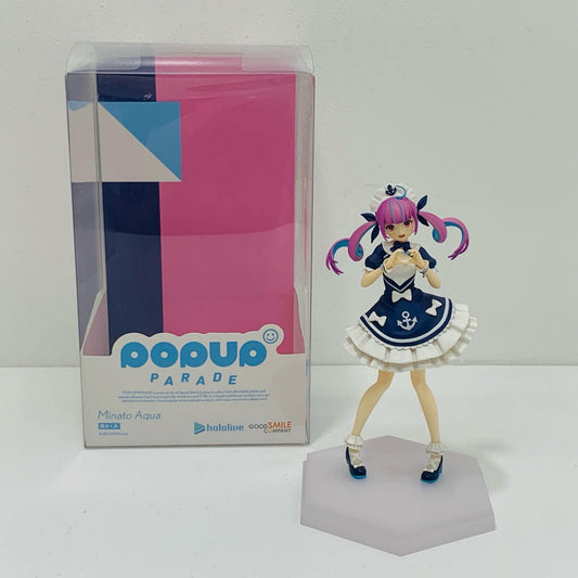 【中古】 POPUPPARADE湊あくあ「ホロライブプロダクション」プラスチック製塗装済み完成品【フィギュア】【飾磨店】