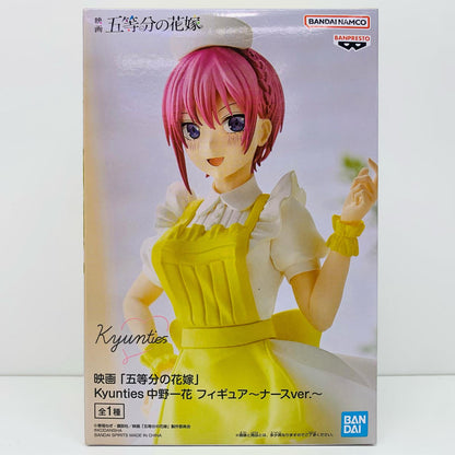 【中古】 中野一花「映画五等分の花嫁」Kyunties中野一花フィギュア～ナースver.～【フィギュア】