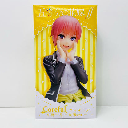 【中古】 中野一花「五等分の花嫁∬」Corefulフィギュア中野一花～制服ver.～【フィギュア】