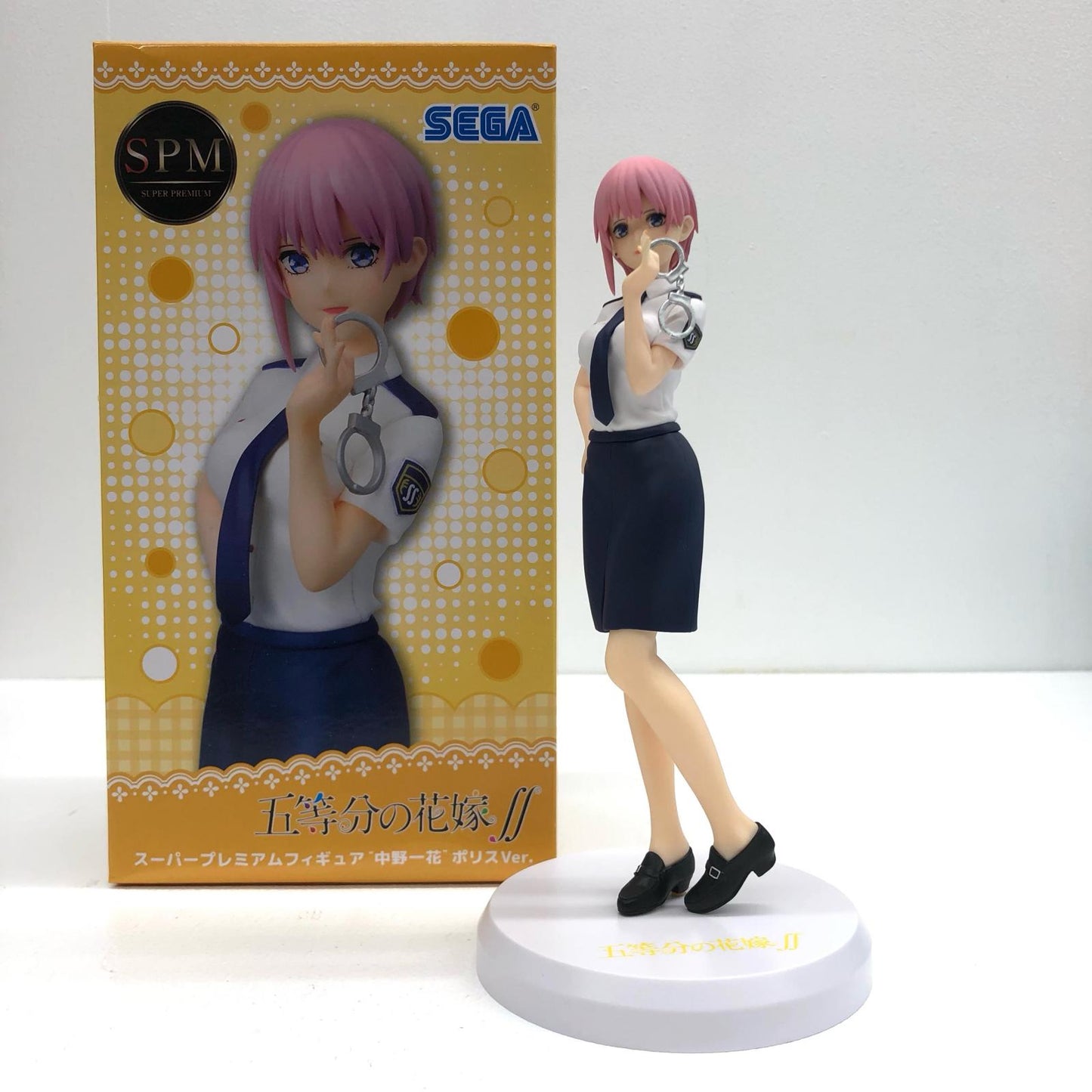 【中古】 中野一花「五等分の花嫁∬」スーパープレミアムフィギュア“中野一花”ポリスVer.【フィギュア】【飾磨店】