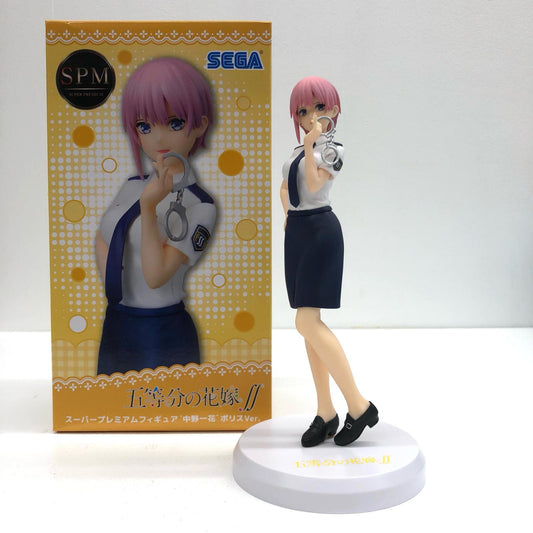 【中古】 中野一花「五等分の花嫁∬」スーパープレミアムフィギュア“中野一花”ポリスVer.【フィギュア】【飾磨店】