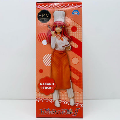 【中古】 中野五月「五等分の花嫁∬」スーパープレミアムフィギュア“中野五月”コックVer.【フィギュア】【飾磨店】