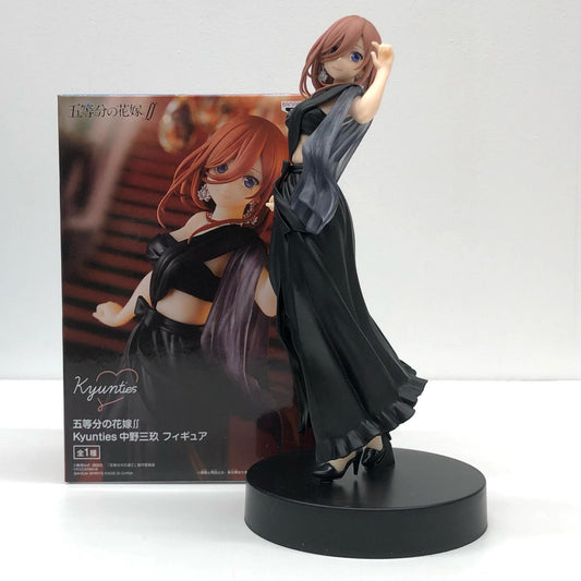 【中古】 中野三玖「五等分の花嫁∬」Kyuntiesフィギュア【フィギュア】【飾磨店】