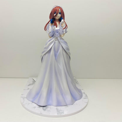 【中古】 中野三玖ウェディングVer.「五等分の花嫁」1/7PVC製塗装済み完成品月刊ホビージャパン誌上通販＆ホビージャパンオンライン限定【フィギュア】【飾磨店】