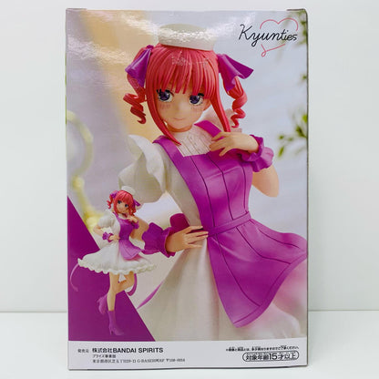 【中古】 中野二乃「映画五等分の花嫁」Kyunties中野二乃フィギュア～ナースver.～【フィギュア】