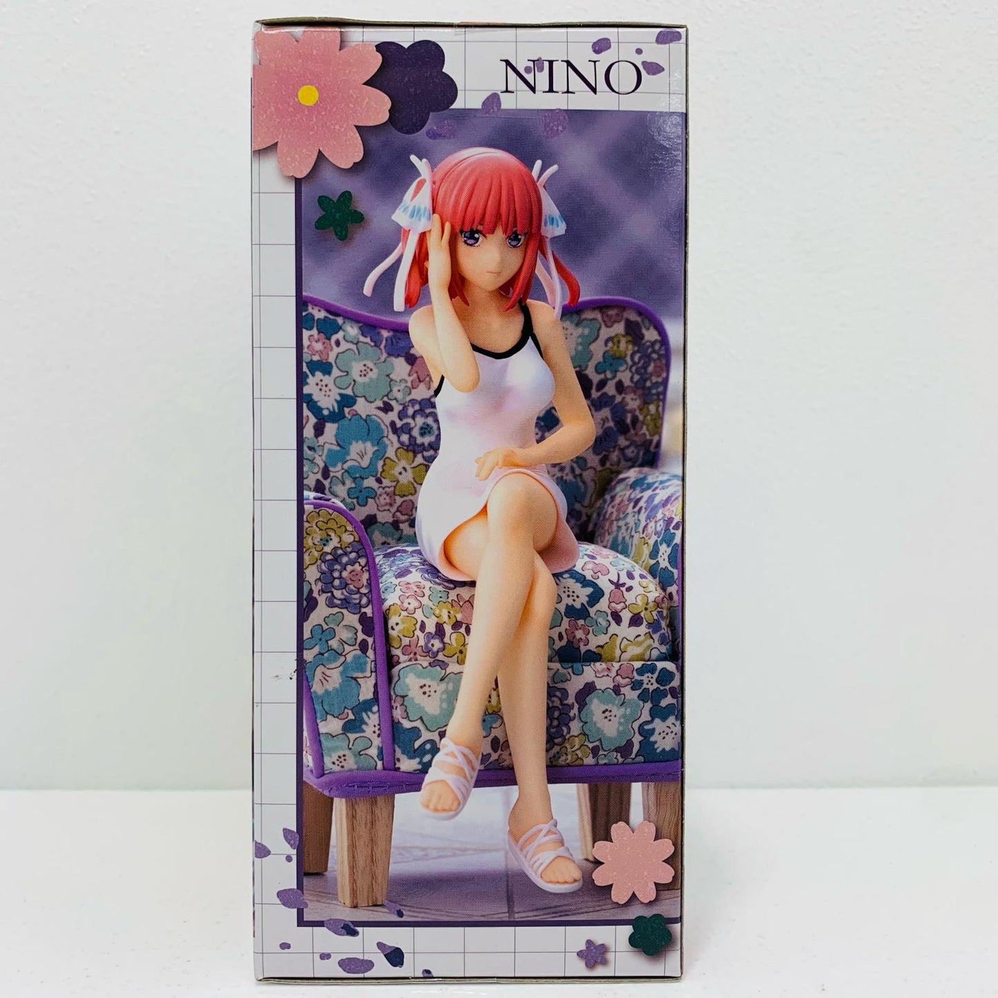 【中古】 中野二乃「映画五等分の花嫁」ちょこのせプレミアムフィギュア“中野二乃”【フィギュア】