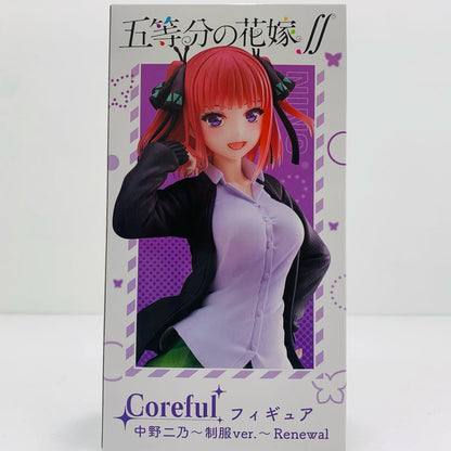 Nakano Nino "The Quintessential Quintuplets∬" Coreful Figure Nakano Nino ~School Uniform Ver.~Renewal [Figure]