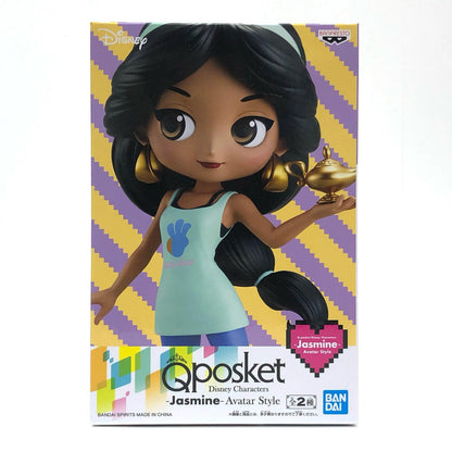 【中古】 ジャスミン(衣装淡)「ディズニープリンセス」QposketDisneyCharacters-Jasmine-AvatarStyle【フィギュア】【飾磨店】