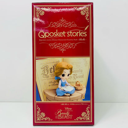 【中古】 ベルB(本レッド)「美女と野獣」QposketstoriesDisneyCharactersCountryStyle-Belle-【フィギュア】