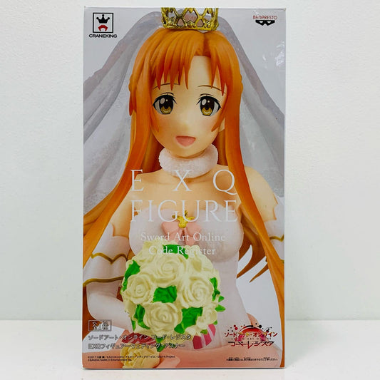 【中古】 アスナ「ソードアート・オンラインコード・レジスタ」EXQフィギュア～ウエディング・アスナ～【フィギュア】