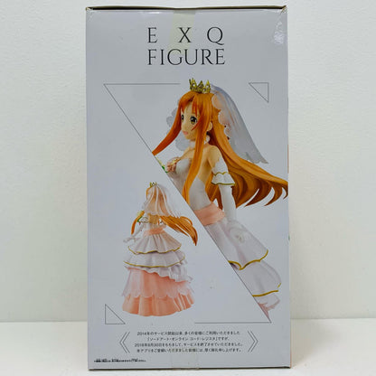 【中古】 アスナ「ソードアート・オンラインコード・レジスタ」EXQフィギュア～ウエディング・アスナ～【フィギュア】