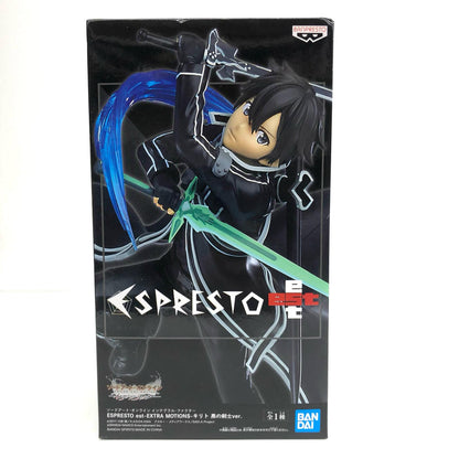 Kirito "Sword Art Online Integral Factor" ESPRESTO est-EXTRA MOTIONS-Kirito Black Swordsman Ver. [Figure]
