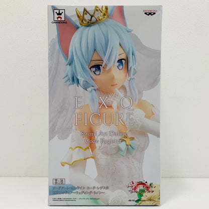【中古】 シノン「ソードアート・オンラインコード・レジスタ」EXQフィギュア～ウェディング・シノン～【フィギュア】