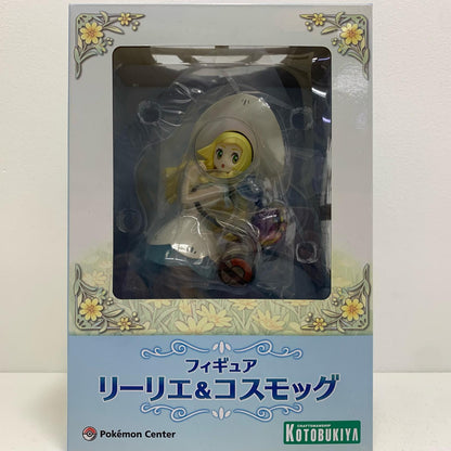 【中古】 リーリエ＆コスモッグ「ポケットモンスターサン・ムーン」1/8PVC＆ABS製塗装済み完成品ポケモンセンター限定【フィギュア】