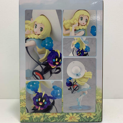 【中古】 リーリエ＆コスモッグ「ポケットモンスターサン・ムーン」1/8PVC＆ABS製塗装済み完成品ポケモンセンター限定【フィギュア】