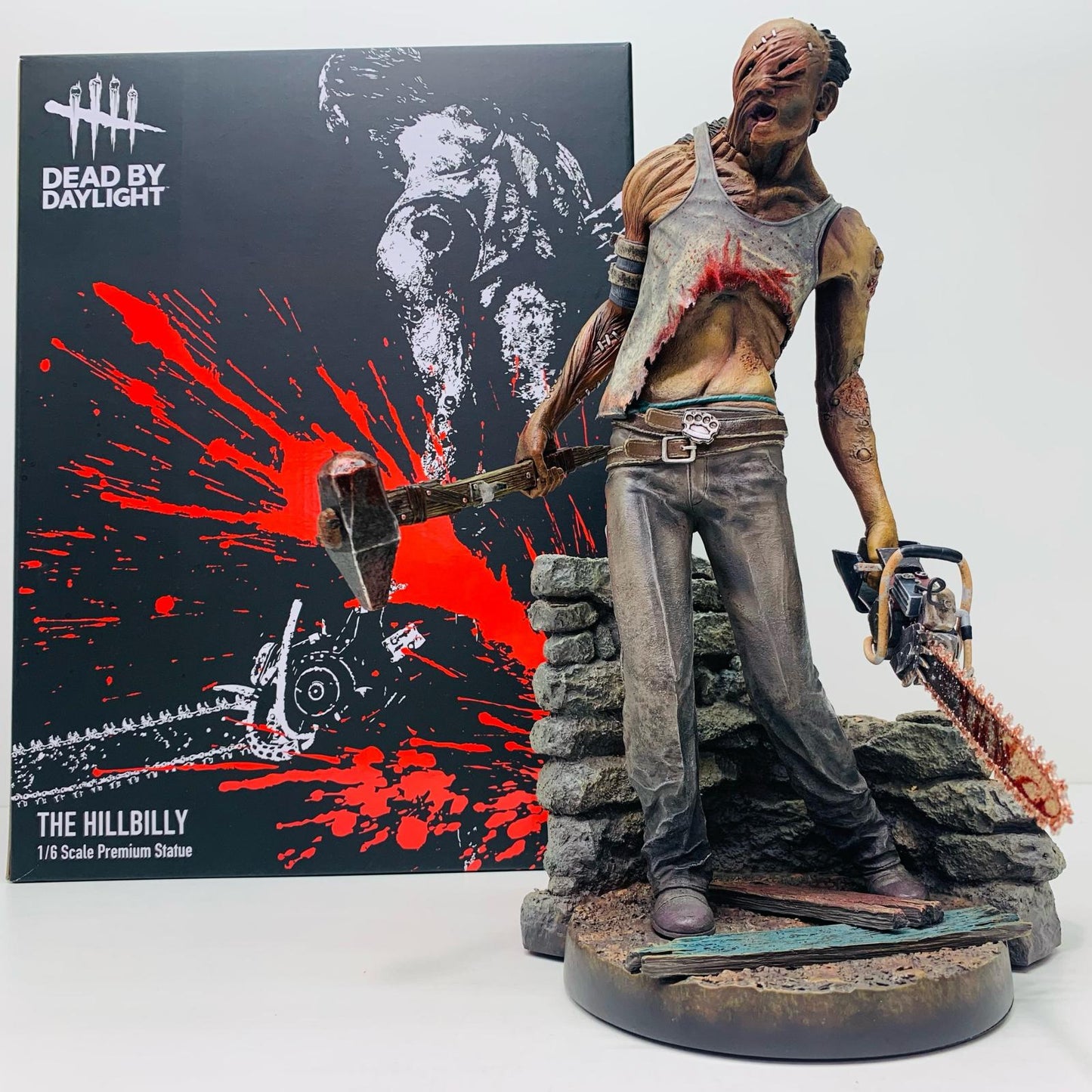 【中古】 ヒルビリー「DeadbyDaylight」1/6プレミアムスタチュー【フィギュア】【飾磨店】
