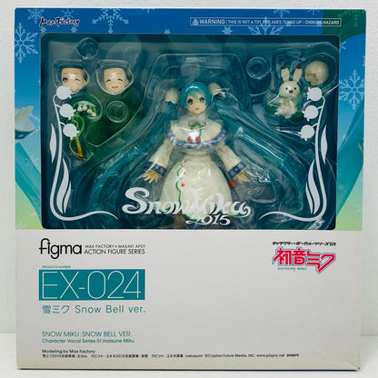 【中古】 figma雪ミクSnowBellver.ワンダーフェスティバル2015冬＆GOODSMILEONLINESHOP限定「キャラクター・ボーカル・シリーズ01初音ミク」【フィギュア】